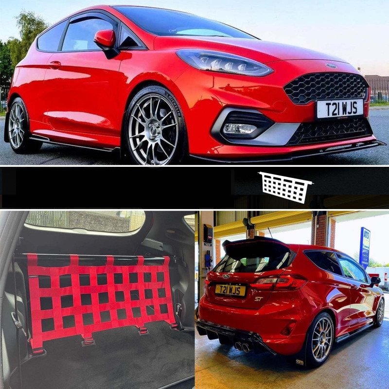 Clubsport Set - Strebe mit Netz für Ford Fiesta ST MK8